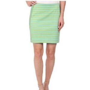 Michael kors skirt size 2 green blue pear/peacock